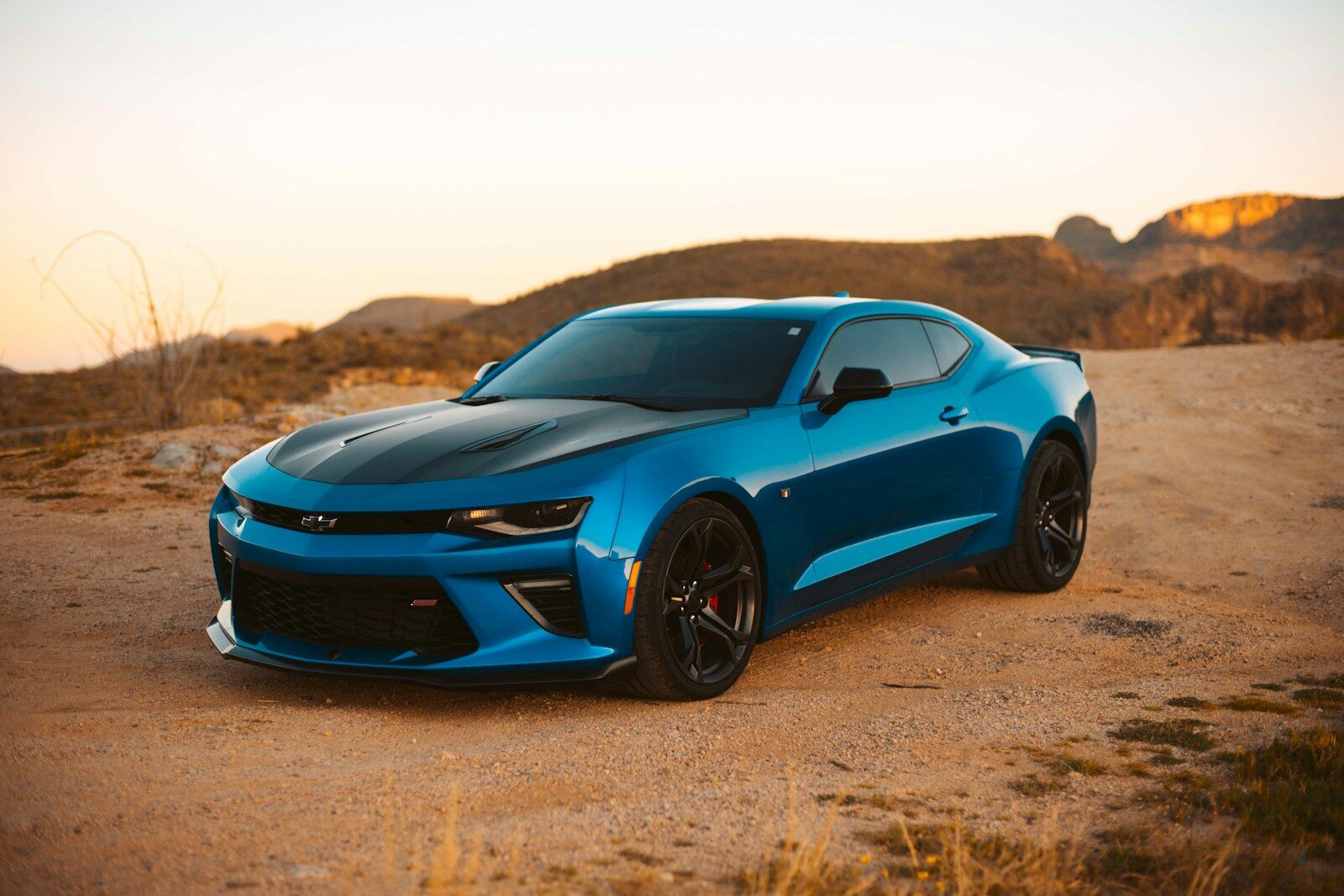 Photo by Stefan Rodriguez blue Chevrolet coupe